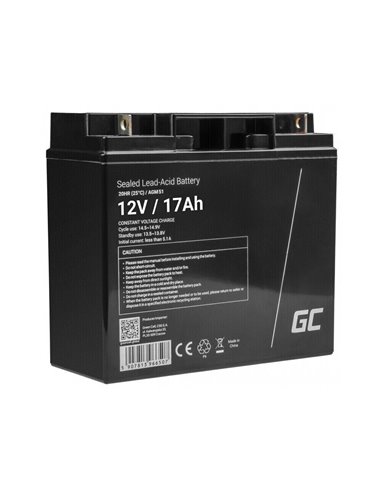 Akumulator motocyklowy Green cell 12V 17Ah AGM51